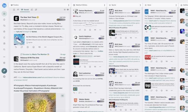 Screen capture of Calckey platform as shown in a desktop web browser
